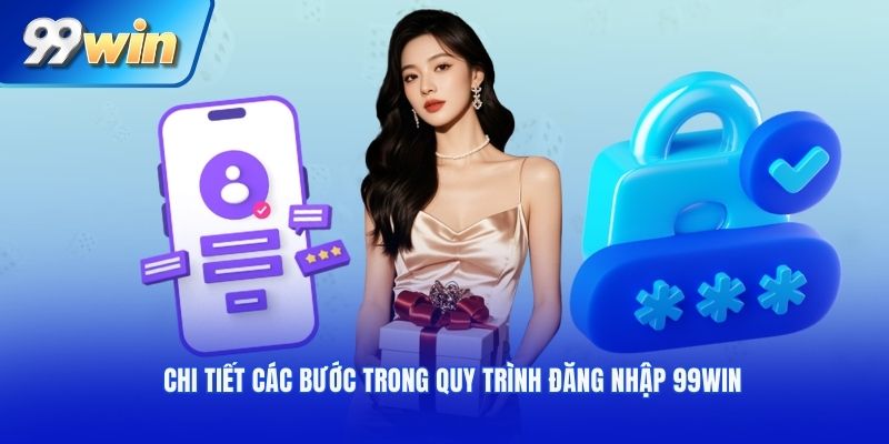 Chi tiết các bước trong quy trình đăng nhập 99WIN